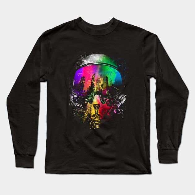 The colorful eject Long Sleeve T-Shirt by clingcling